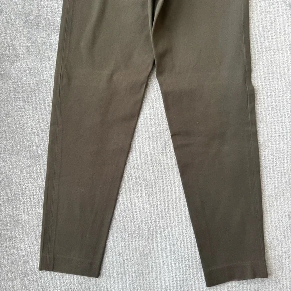 Banana Republic Pants Womens 2 Green Stretch Cotton Straight Leg Slim Fit Career - Picture 11 of 11